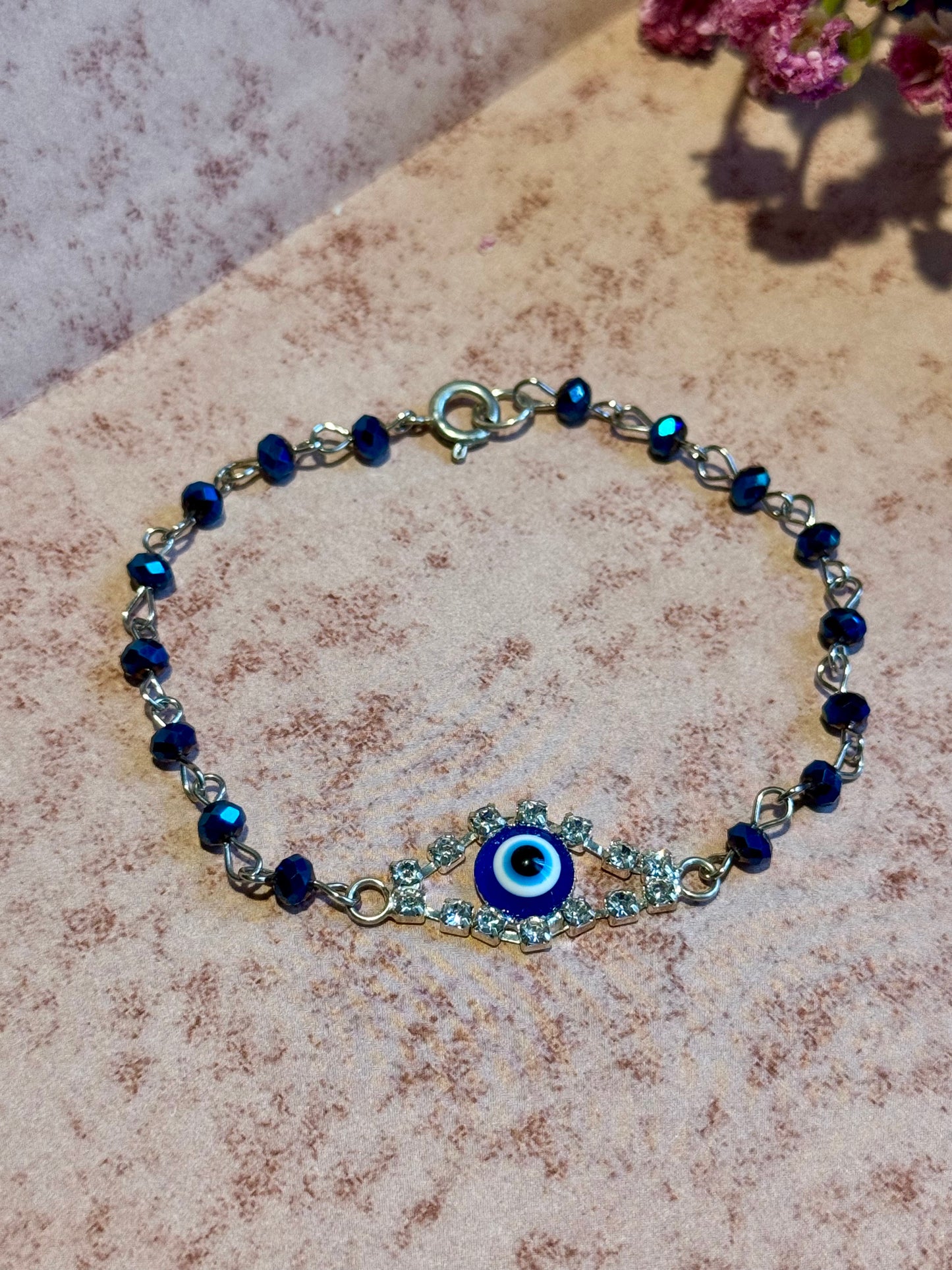 Blue Evil Eye Bracelet